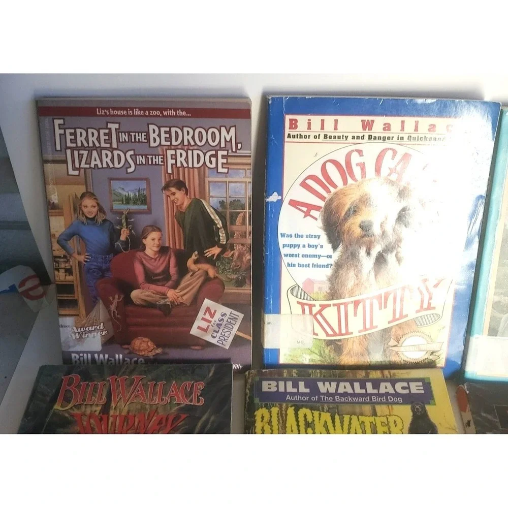 Bill Wallace Childrens Chapter Book Lot 17 Books Youth Homeschool Teacher PB